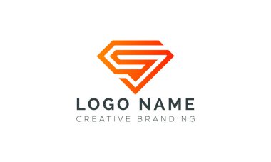 Minimalist SM Logo for Branding and Identity.