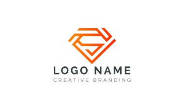 Minimalist SM Logo for Branding and Identity.