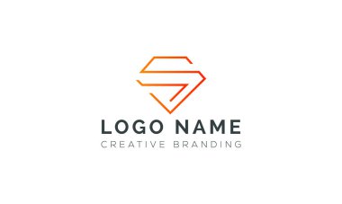 Minimalist SM Logo for Branding and Identity.
