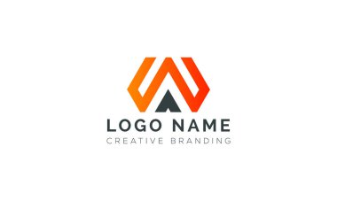 Minimalist WA Logo for Branding and Identity.
