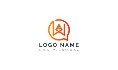 Minimalist WA Logo for Branding and Identity.