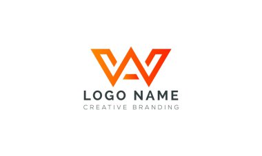 Minimalist WA Logo for Branding and Identity.