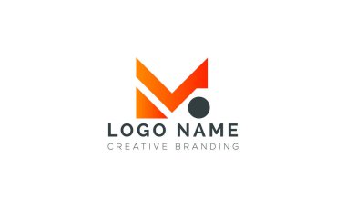 Markalaşma ve Kimlik İçin Minimalist M Logosu.