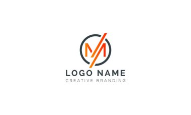 Markalaşma ve Kimlik İçin Minimalist M Logosu.
