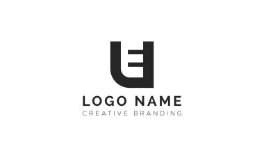 Minimalist UE Logo for Branding and Identity.