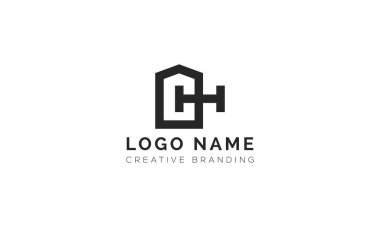Minimalist CH Logo for Branding and Identity.