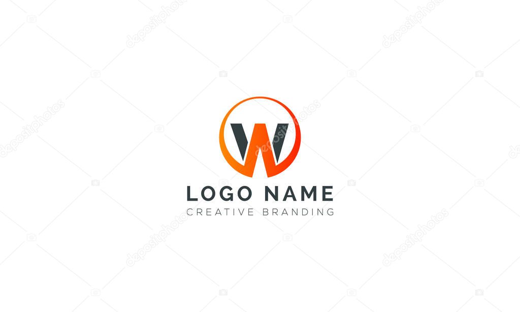 Minimalist WA Logo for Branding and Identity.