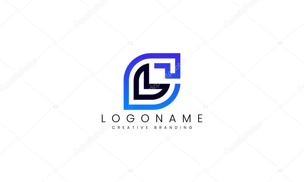 Minimalist GL Logo for Branding and Identity.