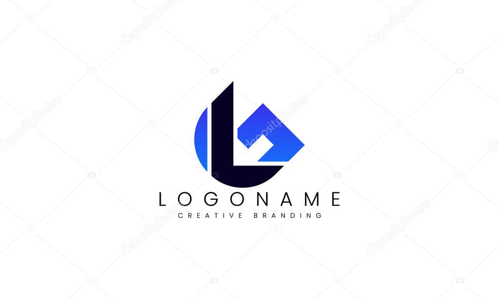 Minimalist GL Logo for Branding and Identity.