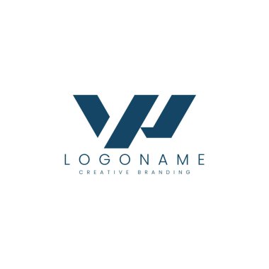 Minimalist VP Logo for Branding and Identity. clipart svg vector 