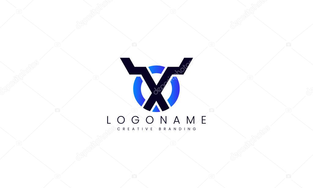 Minimalist OX Logo for Branding and Identity.