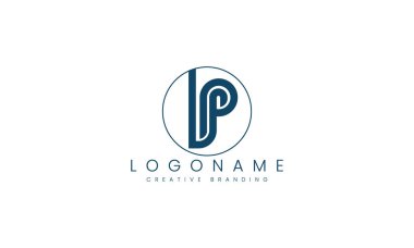 Minimalist VP Logo for Branding and Identity. clipart svg vector 