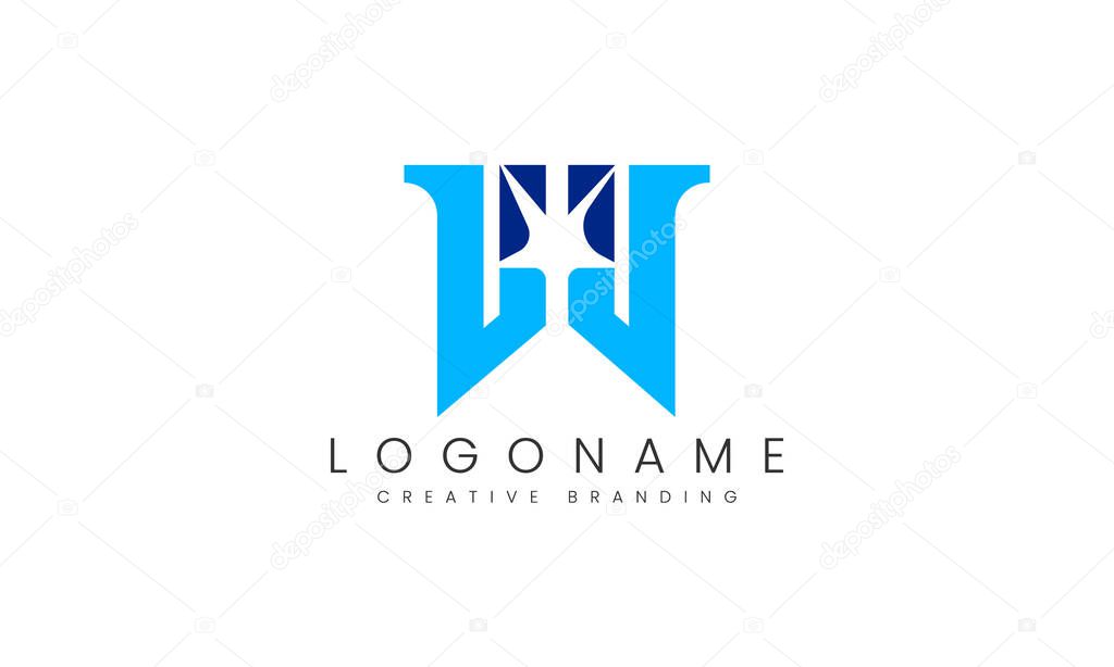 Minimalist W Logo for Branding and Identity.