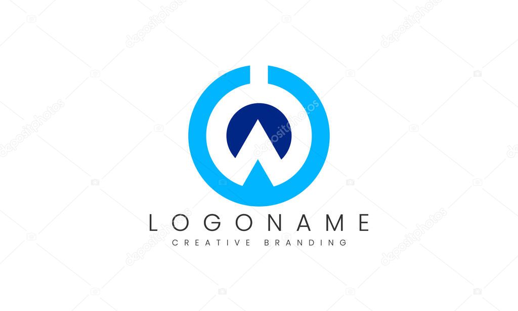 Minimalist W Logo for Branding and Identity.