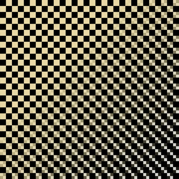 Illustration eines nahtlosen quadratischen Musters. Vektor der abstrakten Textur des braunen Hintergrunds. — Stockvektor