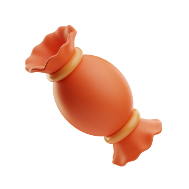 Cadılar Bayramı kutlamaları için çeşitli renkli şeker ve çikolatalar..