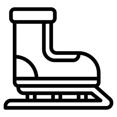 Bir çan şeklinin basit vektör çizimi.