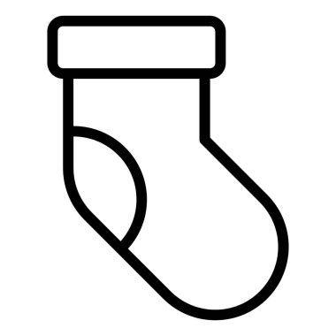 Bir çan şeklinin basit vektör çizimi.