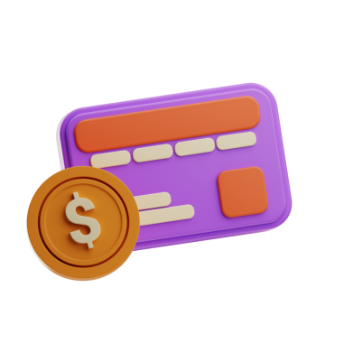 Üzerinde kabartma detaylar olan bir banka kartının 3B modeli.