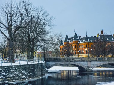 Svartan Nehri kıyısındaki Çilekli Ev Oteli Borgen 22 Şubat 2026