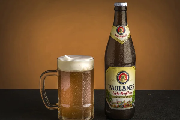 Paulaner soğuk bira.