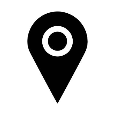 konumu Glifler düz vektör simgeler