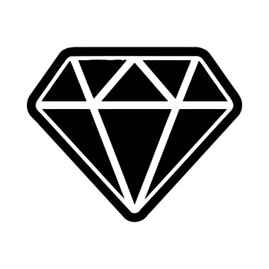 Mücevher vektör düz simge