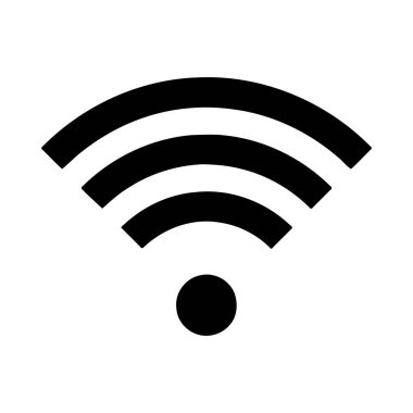 wifi vector thin color line icon