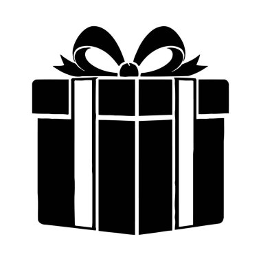 Hediye Kutusu Sunar Vektör İllüstrasyonu