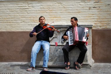 Sokak müzisyenleri, Granada.