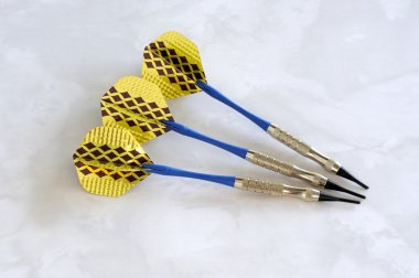 Yumuşak uç dart bir elektronik dart tahtası için.