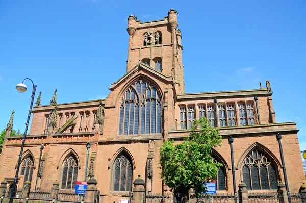 Chiesa parrocchiale di San Giovanni Battista, Coventry . — Foto Stock