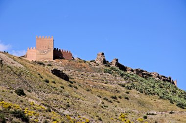 Arapça kale (Nazari Kalesi), Tabernas.