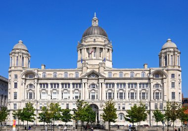 Eski Mersey rıhtım ve İskele baş, Liverpool liman Kurulu ofis olarak bilinen Liverpool bağlantı noktası oluşturma