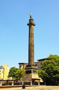 Wellingtons Column along William Brown Street, Liverpool.