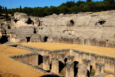 Amfitiyatro arenası, Italica, Seville.