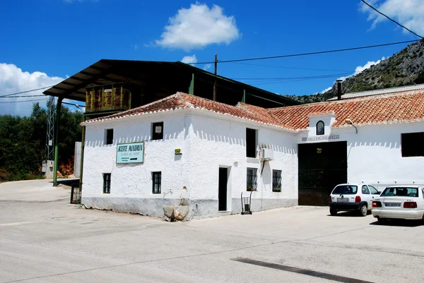 Planta procesadora de aceite de oliva, Mondron . —  Fotos de Stock