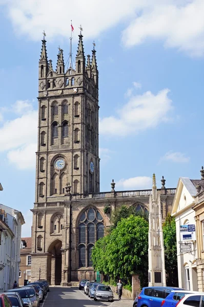 Θέα στην εκκλησία St Marys, Warwick. — Φωτογραφία Αρχείου