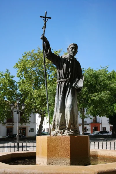 Pedro Espinosa Statue,Antequera. Editorial Stock Image - Image of