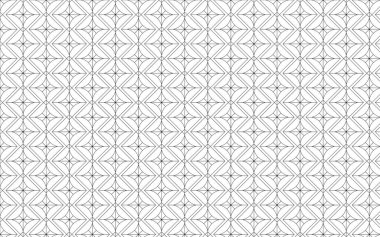 Asgari geometrik dikişsiz arka plan tasarımı. Soyut çizgi sanat geometrik dokusu vektörü..