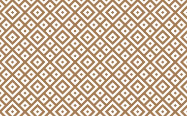 Kahverengi elmas şebeke desenli dekoratif pürüzsüz desen