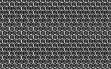 siyah ve beyaz geometrik süsler. Ağ, tekstil ve duvar kağıtları için soyut desen