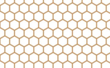 Geometrik soyut arkaplan ile basit altıgen deseni.