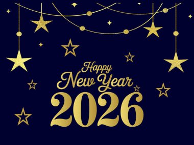 Fenerli 2026 Çin yeni yılı. vektör illüstrasyonu