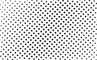Yarı ton gradyanı. Noktalı gradyan, pürüzsüz noktalar püskürtme ve yarım ton nokta arka plan pürüzsüz yatay geometrik şablon şablonu.