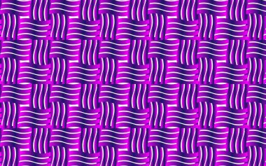 mor ve mor geometrik, dikişsiz desen. vektör illüstrasyonu.