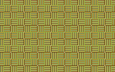 Yeşil ve Pembe Gradyan Arkaplanda Soyut Geometrik Çizgi Düzeni