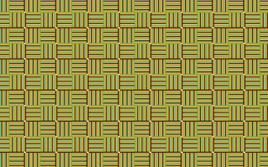 Yeşil ve Pembe Gradyan Arkaplanda Soyut Geometrik Çizgi Düzeni