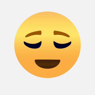 Düz biçimli emoji simgesi