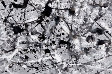 Soyut dışavurumculuk desen.